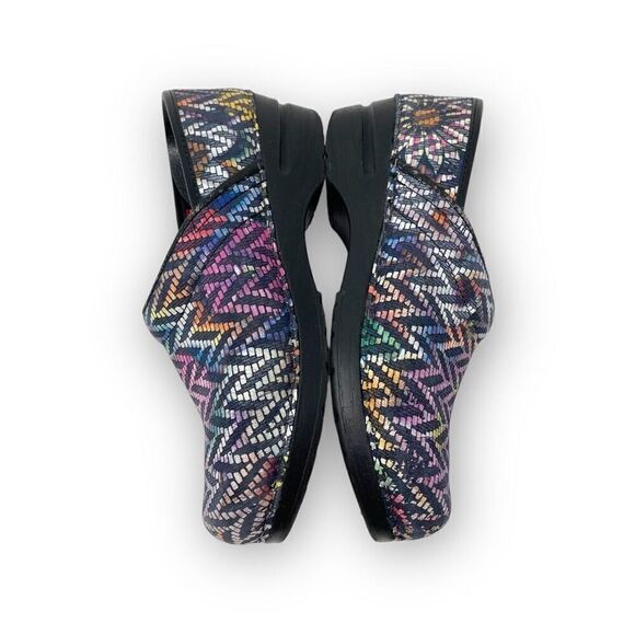 Sanita Original Professional Raffia Clog Multicolor Rainbow Women’s EU 39 US 9 - Picture 6 of 12